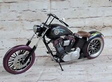 Handmade Tin Metal Motorcycle Model Indian Motorcycles - Tinplate Decor Artwork picture