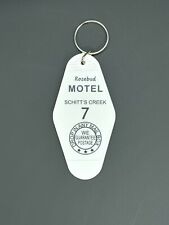 Collectible Schitt's Creek Rosebud Motel #7 Key Tag, Keychain picture