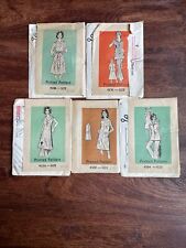 Vintage 1960’s Mail Order Sewing Patterns LOT Of (5) Sz. 14 1/2 picture