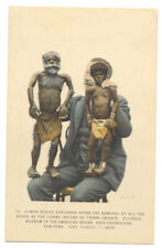 SHRUNKEN HUMAN BODIES by Jivaro Indians ECUADOR 1920s Postcard - Rare picture