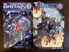 Captain Britain And The M13 VOL 2 3 TPB LOT VF/NM Vampire State PAPERBACK picture