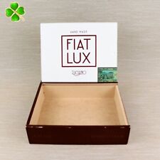 Fiat Lux Luciano Insights Empty Wood Cigar Box 7.5