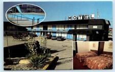 ROLLA, Missouri MO ~ Roadside ECONO LODGE MOTEL Pool Slide c1970s Postcard picture