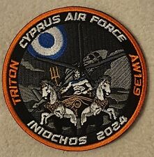 CYPRUS  AIRFORCE  INIOCHOS 2024 EXERCISE  LIMITED  PATCH picture