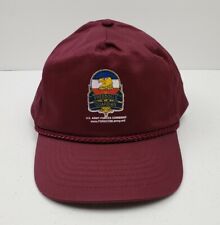 US Army Forces Command Freedom's Guardian Hat Burgundy Adjustable picture