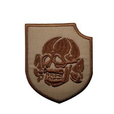 Gosht Skull Russia Army Tatical Hook Loop Patch Badge Embroidered Desert Tan picture