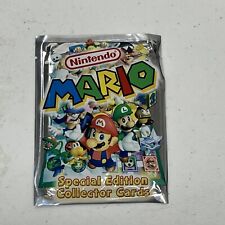 Sealed 1 Complete Set of 4 2004 Cards Nintendo Mario Special Collectors Edition picture