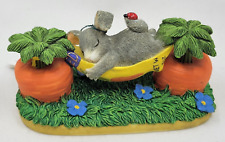 Charming Tails Mid-day Snooze figurine Dean Griff rabbit hammock 89617 picture