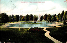 Broadway Park, Somerville, Massachusetts. Postcard. O. picture