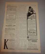 1917 Advertisement Hotel Wentworth / Rose Valley Sanitarium / Blue=Jay Corns picture