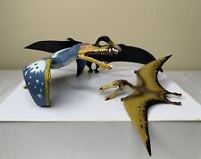 Pterosaur Prehistoric Figure Lot Anhanguera Collecta Schleich Flying Reptiles picture