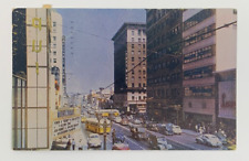 Hollywood & Vine two main arteries to travel in California Postcard Posted 1952 picture