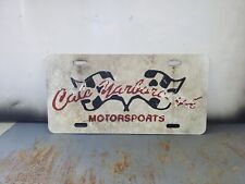 Cale Yarborough Motorsports Booster Plate Tag Day 2 Sign Antiqued Vintage Look picture