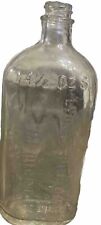 Vintage Antique Lydia E Pinkham’s Medicine Glass Bottle *K picture