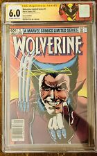 Wolverine Limited Series #1 CGC NS 6.0. Signature Series SS Signed Frank Miller picture