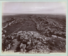 Italy, Sicily, Syracuse, Ruins of Euryale Castle, ca.1880, print came picture