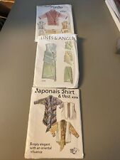 Lot 3 Vintage Lois Ericson Uncut Ladies Patterns Japonais , Over Under, Angles picture
