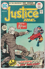 Justice, Inc. #2 (Jul-Aug 1975, DC), VG condition (4.0), Jack Kirby c/a picture