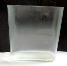 Vintage Oval Glass Insert? Planter? Vase? picture