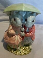 Goody & Timmy Tiptoes Beatrix Potter Royal Albert Figurine 1986 Beswick England picture