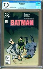 Batman #404 (1987) CGC 7.0 WP  Miller - Mazzucchelli   