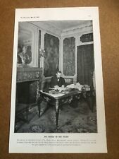 1905 bystander print - dr doyen in his study ( famous surgeon ) picture