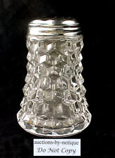 Very Nice Heavy Fostoria American Pattern Glass Sugar Shaker or Muffineer  picture