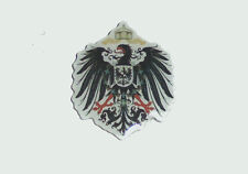 Royal German Prussian War Black Battle Eagle Empire Kingdom Crest Card Seal Pin picture