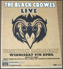 2008 The Black Crowes U.K. Concert Print Ad Advertisement Clipping Warpaint picture