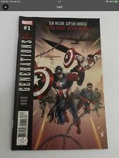 Generations  #1 Signed By Stan Lee w/COA WOW Captain America  2017 picture