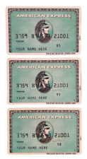 Vintage American Express Credit Card Magnet Member Since 58 - 85 - 95 Versions picture