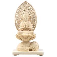 Fanlou Art Sculpture Buddha Statue Samantabhadra Cypress Wood #KU0837 picture