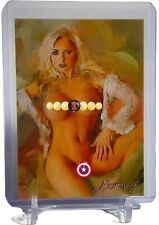 Cassandra Lynn Limited Edition Art Card #35/50 Auto Signed by Edward Vela W/Top picture
