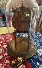 Vintage Kundo Glass Dome Anniversary Clock Made In Germany Parts Or Fix Only picture