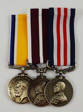 Superb Set of 3 Full Size Replica World War 1 George V Service Medals Bravery picture