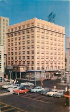 Autos Hotel Seminole Jacksonville Florida roadside 1950s Postcard Drewcolor 9512 picture