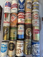 vintage beer cans lot picture