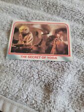 1980 Topps Star Wars Empire Strikes Back The Secret of Yoda #63 vintage  picture