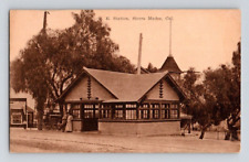 1910. P.E. STATION, SIERRA MADRE, CALIF. POSTCARD ST1 picture