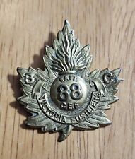 WW1 88th Battalion CEF - Victoria Fusiliers - Cap Badge picture