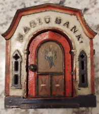 Beautiful Antique MAGIC Mechanical Bank with  picture