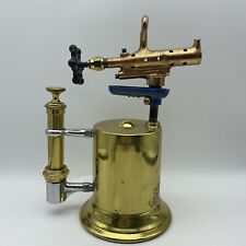 Excellent Antique Brass Clayton & Lambert #122 C & L Blow Torch Made In USA picture
