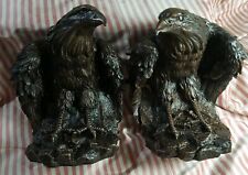 Vtg Pair Eagle Bookends, Mid Century, Office Decor, picture