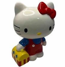 Sanrio Hello Kitty Vintage 90s Coin Bank Ceramic Lunchbox Cat Kawaii Rare 1999 picture