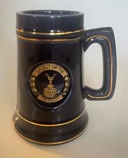 1976 DETROIT GOLD CUP UNLIMITED HYDROPLANE RACE Ceramic Mug SUPER-RARE & HEAVY  picture