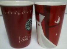 Starbucks Coffee Mugs Christmas Stockings It Only Happens Once a Year 2pcs picture