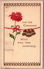 1913 CHRISTMAS Greetings Postcard 
