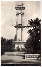Postcard Spain Seville - Columbus Monument picture