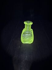 Antique Manganese Uranium Bullock Ward & Co Chicago Perfume Bottle picture