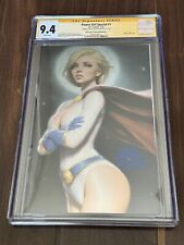 Power Girl Special #1 CGC SS 9.4 Will Jack Bubble Signed SDCC 2023 Virgin Foil picture